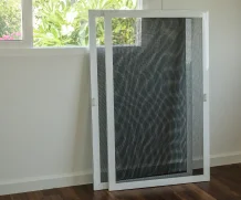 2 Sliding Glass Doors Of Mesh